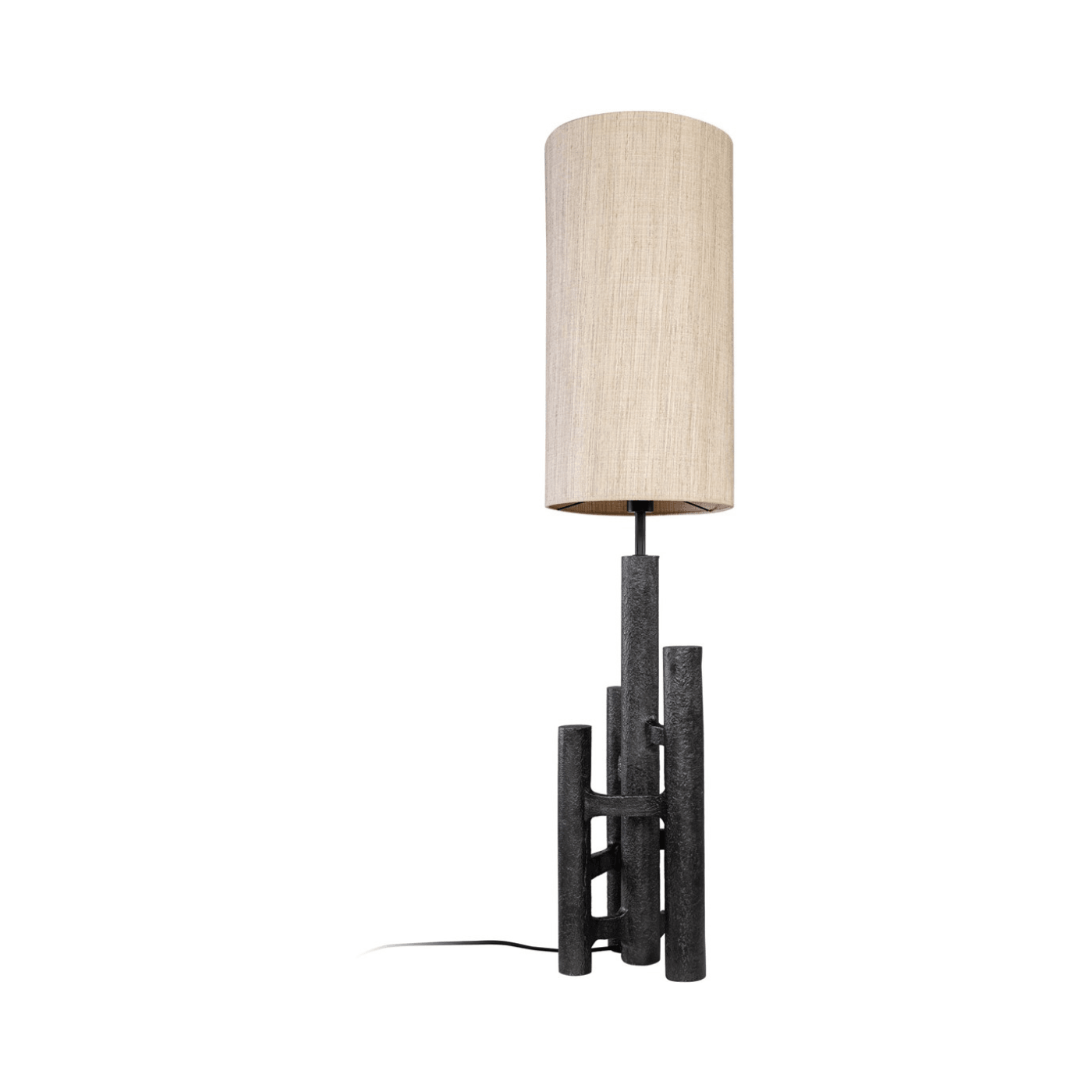 Shad Black Antique High Floor Lamp - Maison Rêves UK
