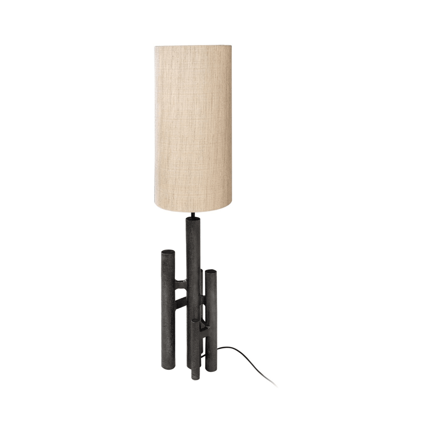 Shad Black Antique High Floor Lamp - Maison Rêves UK
