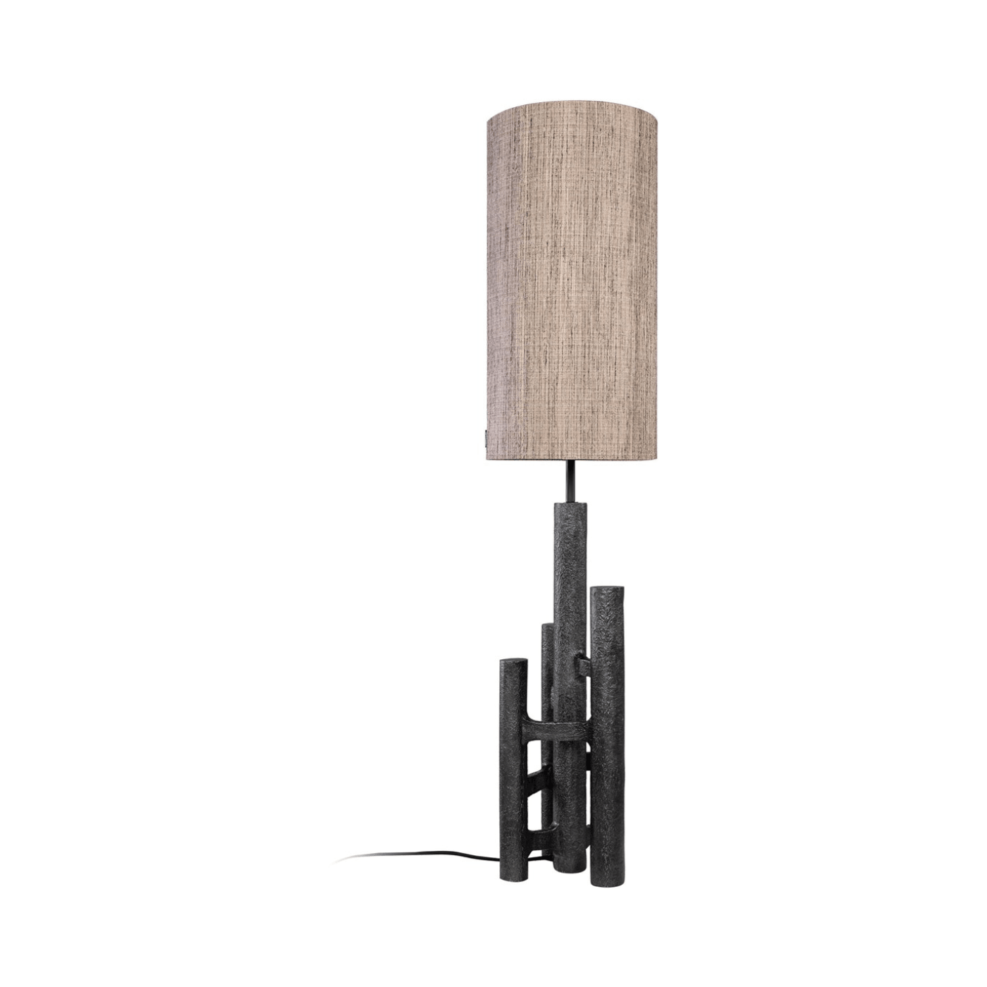 Shad Black Antique High Floor Lamp - Maison Rêves UK