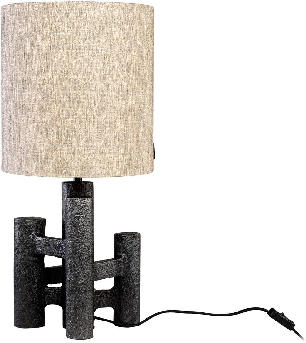 Shad Black Antique Table Lamp - Maison Rêves UK