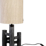 Shad Black Antique Table Lamp - Maison Rêves UK