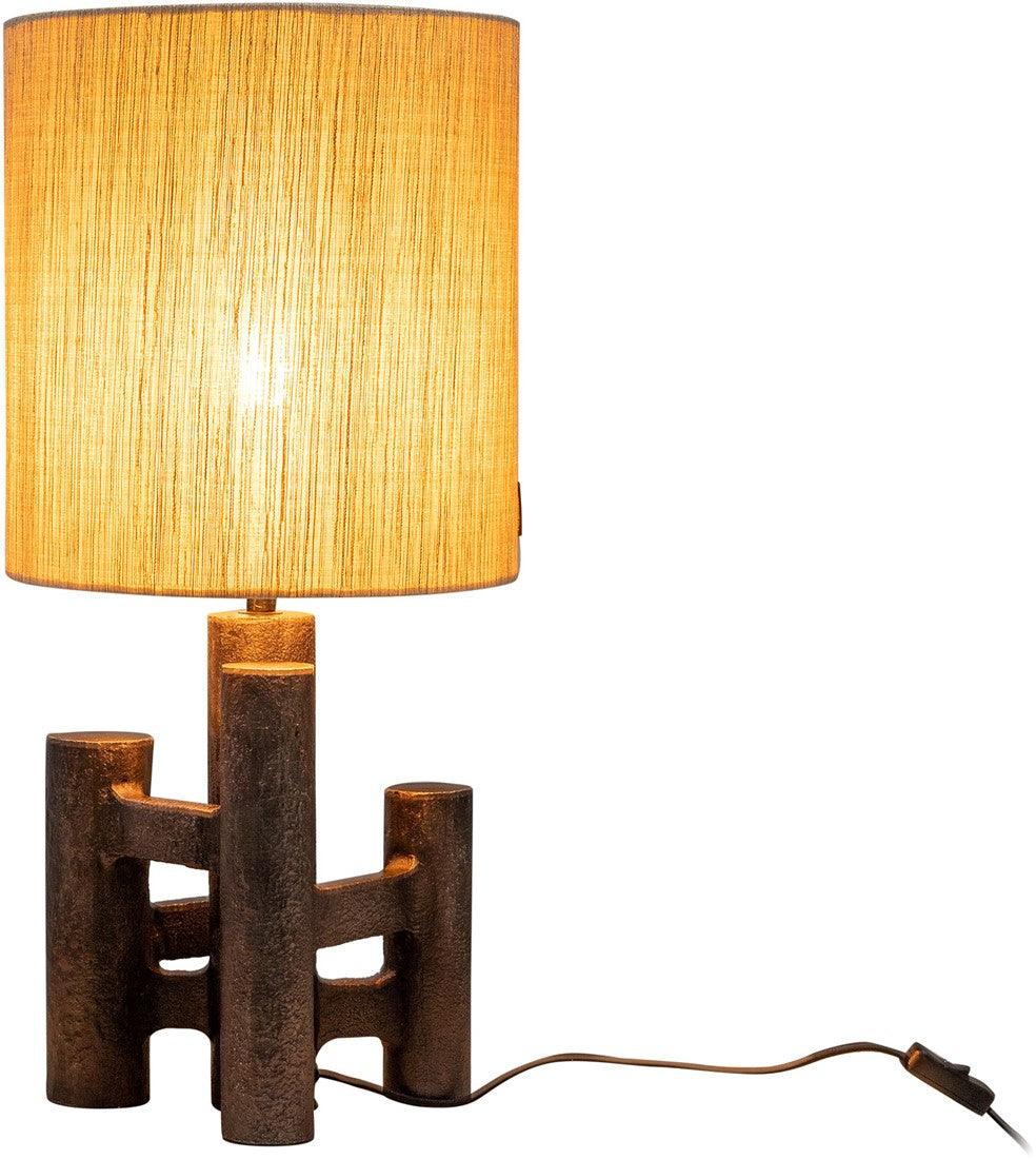 Shad Black Antique Table Lamp - Maison Rêves UK