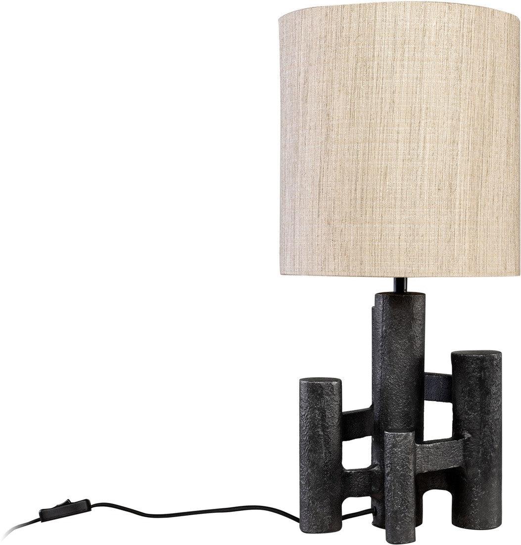 Shad Black Antique Table Lamp - Maison Rêves UK