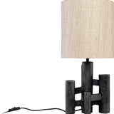Shad Black Antique Table Lamp - Maison Rêves UK