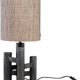 Shad Black Antique Table Lamp - Maison Rêves UK