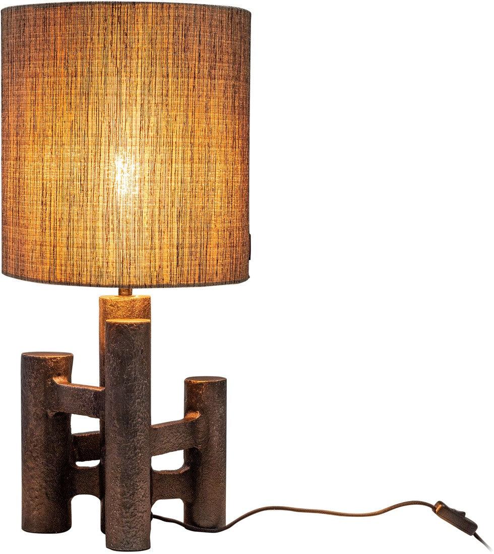 Shad Black Antique Table Lamp - Maison Rêves UK