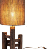 Shad Black Antique Table Lamp - Maison Rêves UK