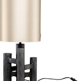Shad Black Antique Table Lamp - Maison Rêves UK