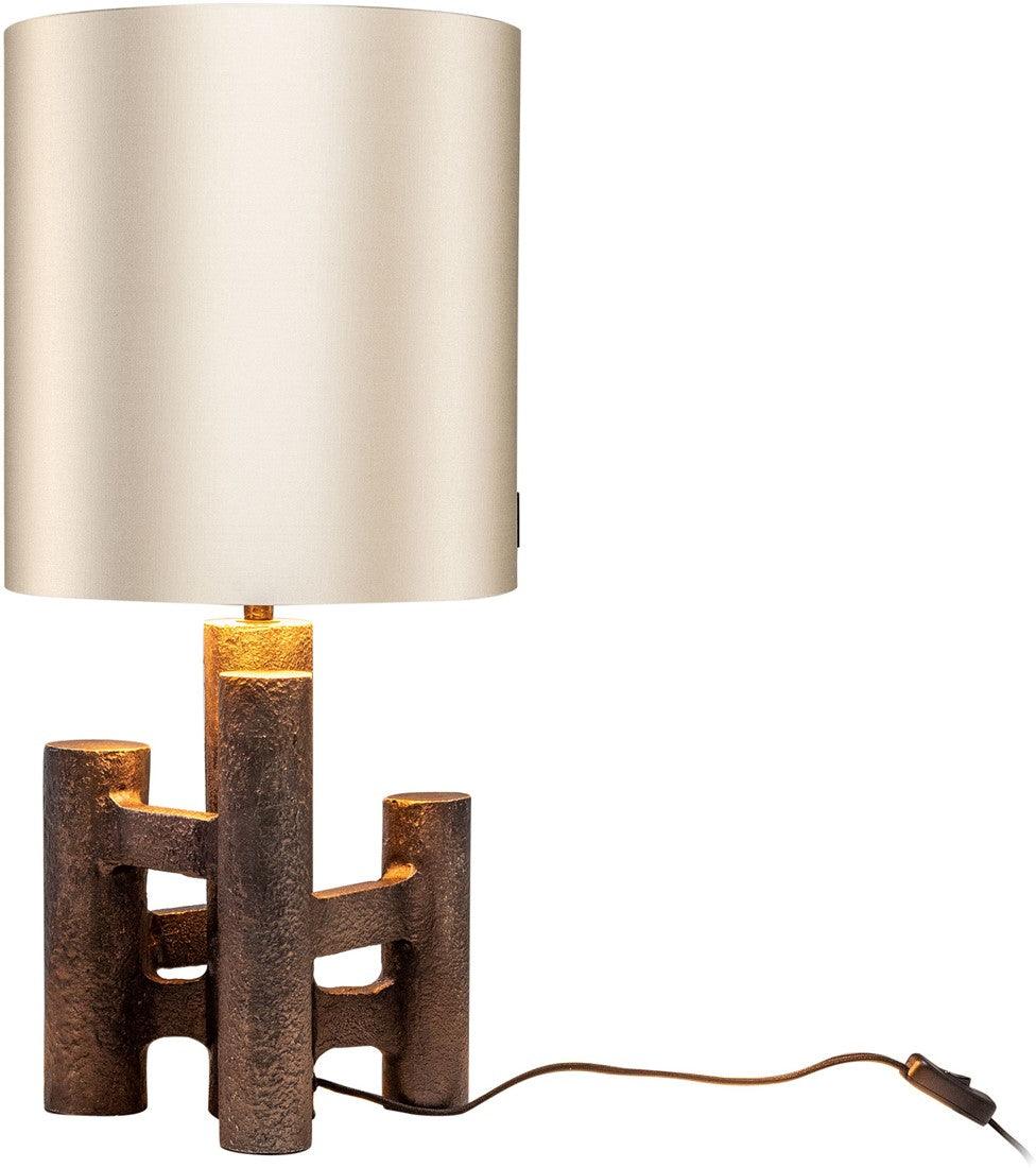 Shad Black Antique Table Lamp - Maison Rêves UK