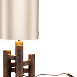 Shad Black Antique Table Lamp - Maison Rêves UK
