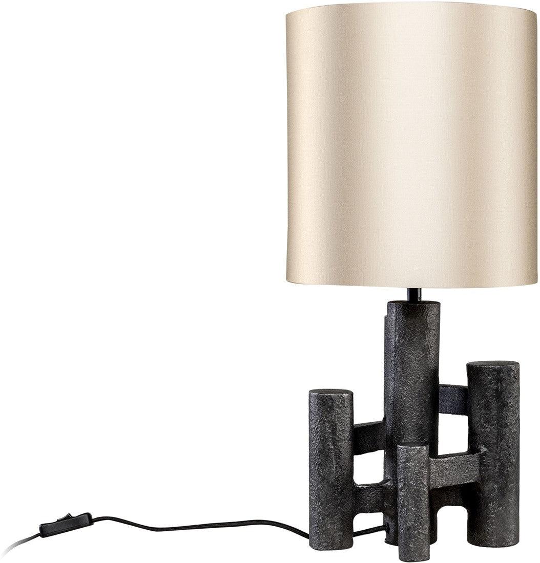 Shad Black Antique Table Lamp - Maison Rêves UK