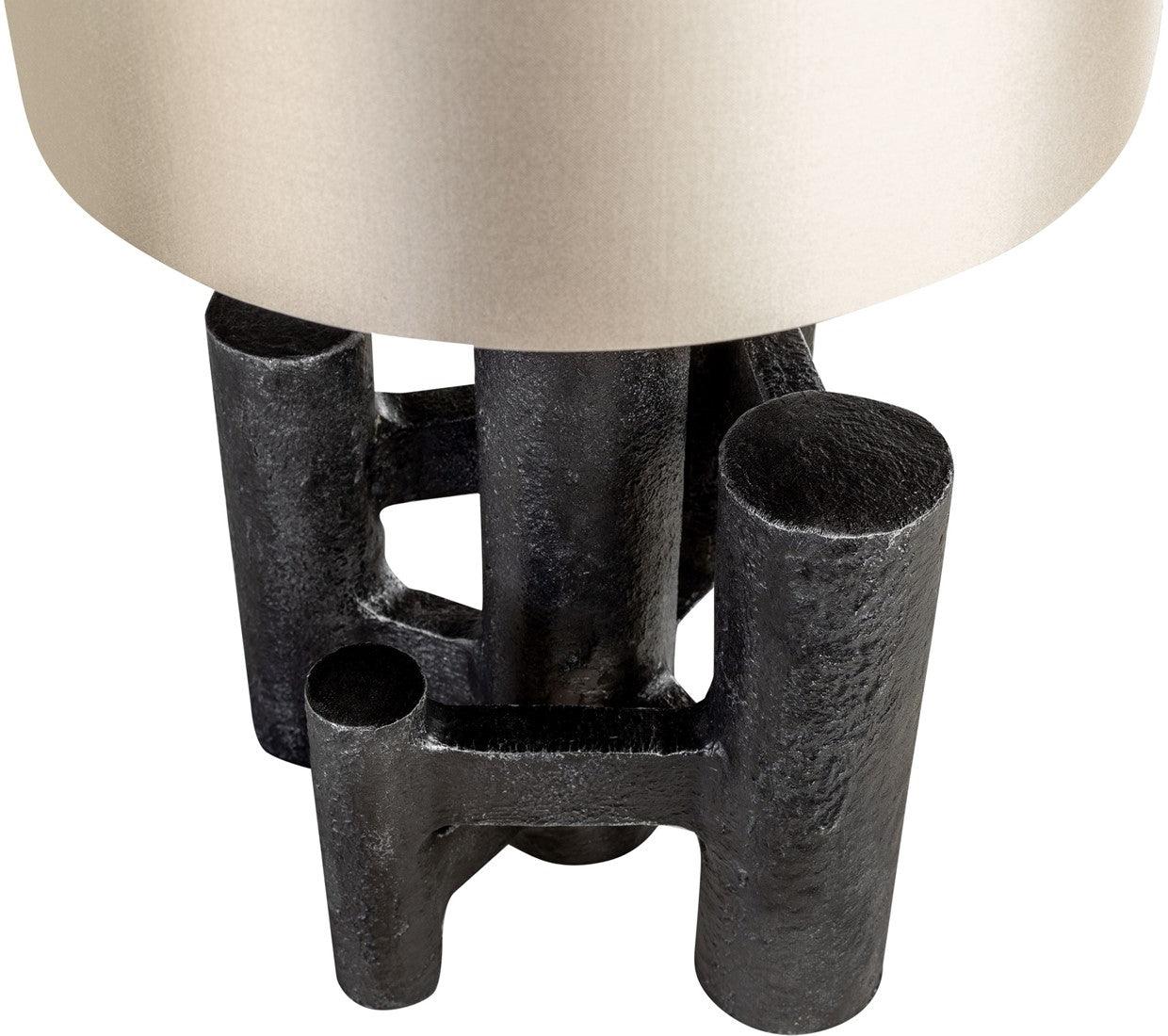 Shad Black Antique Table Lamp - Maison Rêves UK