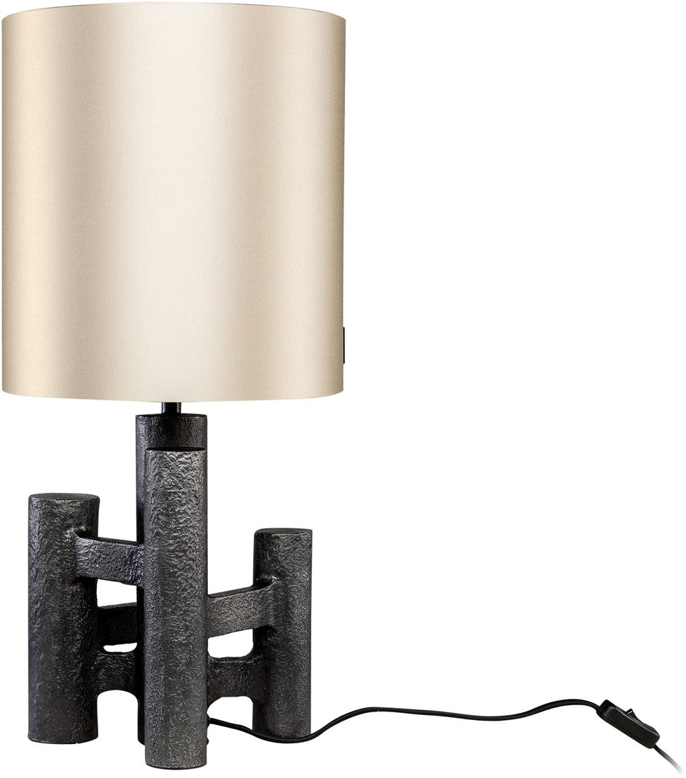 Shad Black Antique Table Lamp
