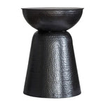 Shadewick Black Iron Side Table - Maison Rêves UK