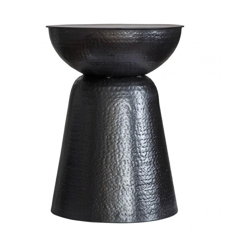 Shadewick Black Iron Side Table - Maison Rêves UK