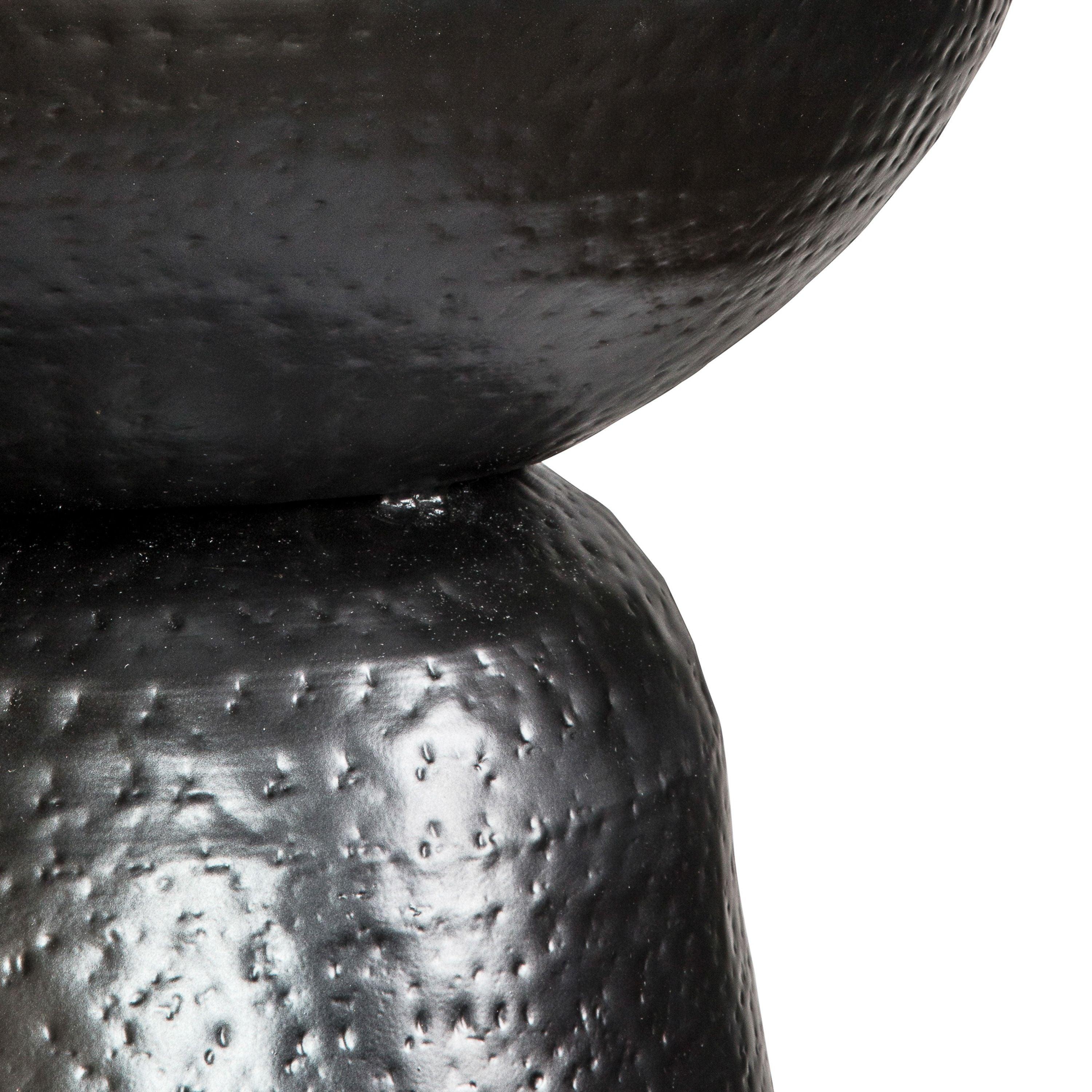 Shadewick Black Iron Side Table - Maison Rêves UK