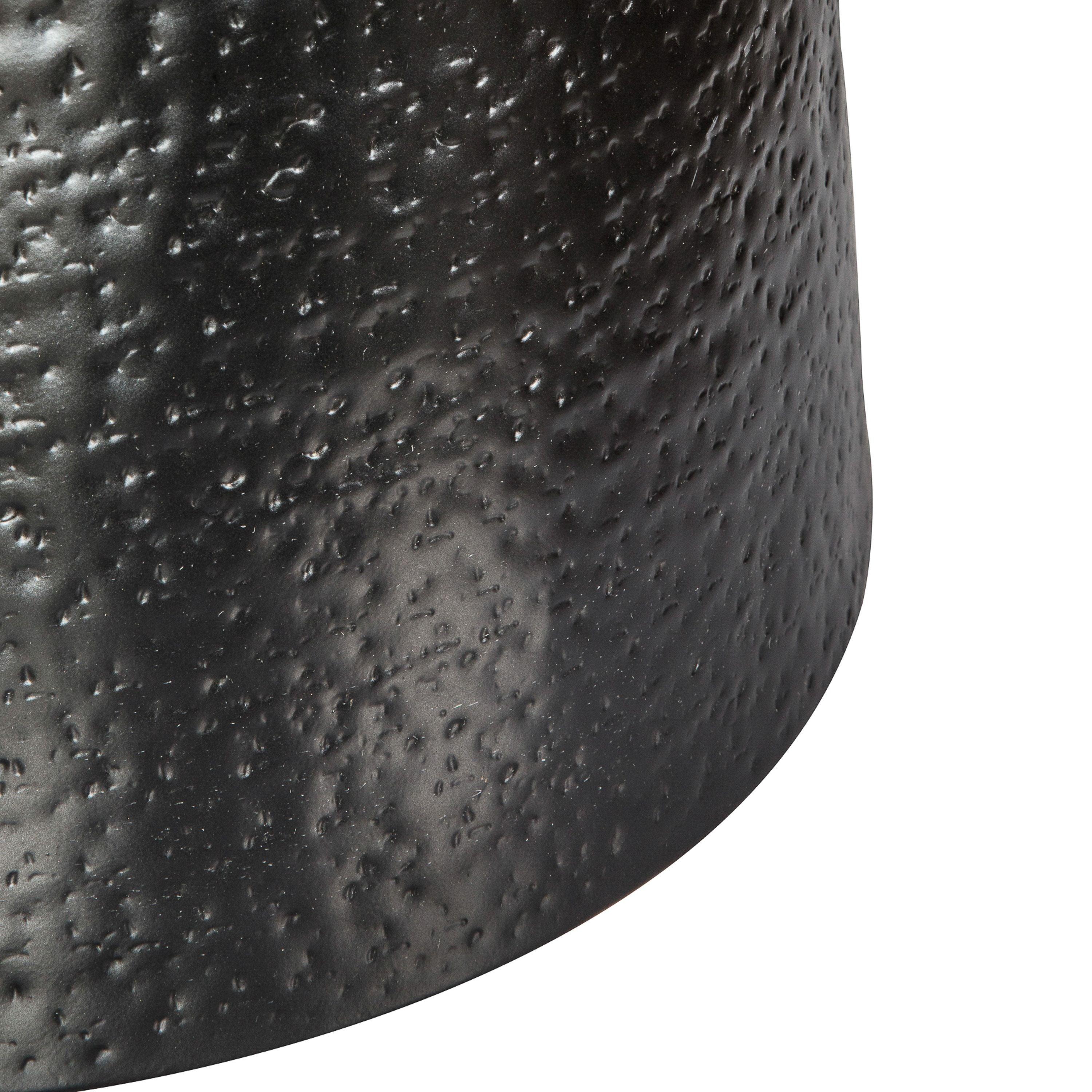 Shadewick Black Iron Side Table - Maison Rêves UK