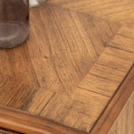 Solanis 2 Door/1 Drawer Mindi Wood Sideboard - Maison Rêves UK