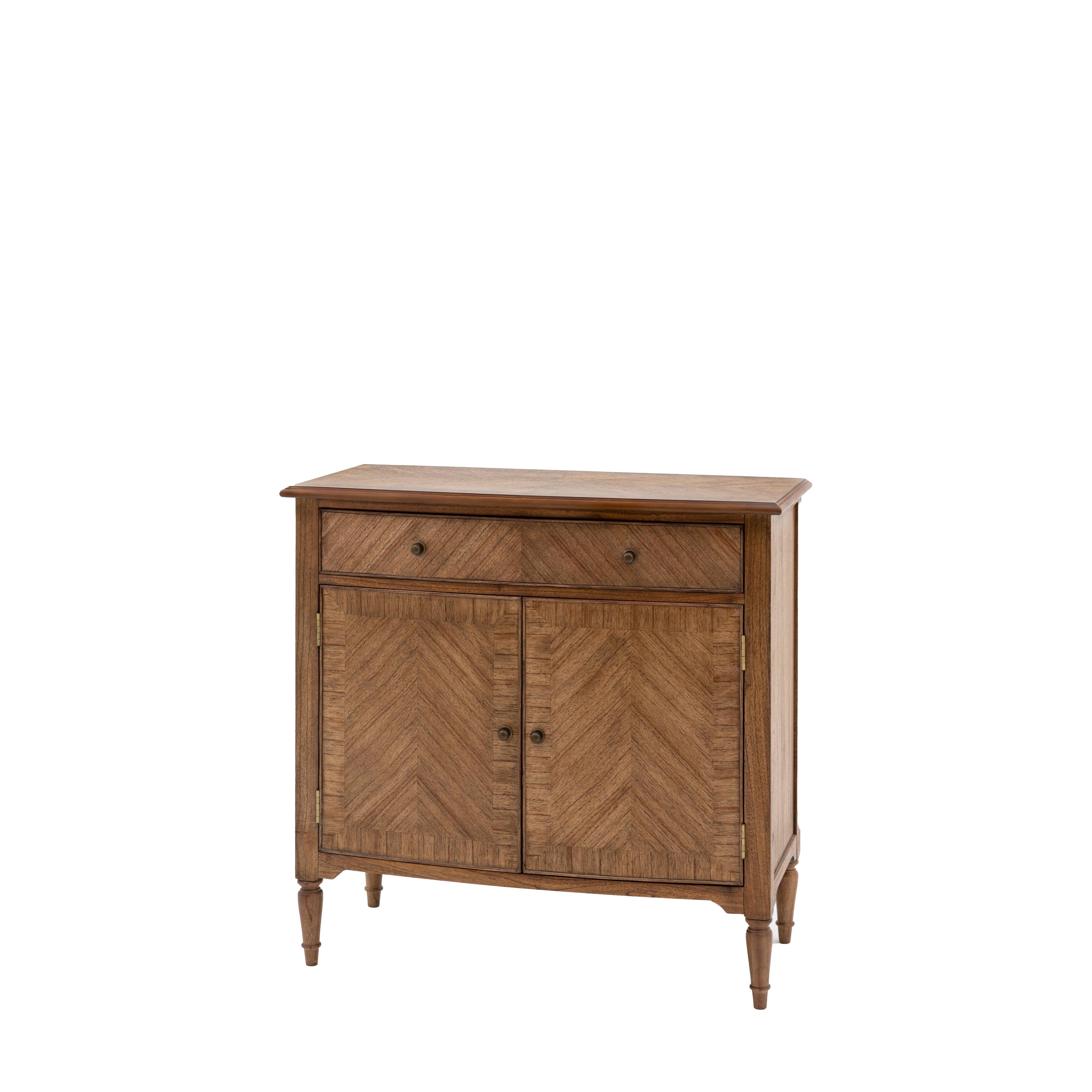 Solanis 2 Door/1 Drawer Mindi Wood Sideboard - Maison Rêves UK