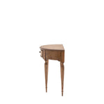 Solanis Demi Lune Mindi Wood Console Table - Maison Rêves UK