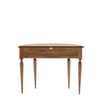 Solanis Demi Lune Mindi Wood Console Table - Maison Rêves UK