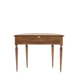 Solanis Demi Lune Mindi Wood Console Table - Maison Rêves UK