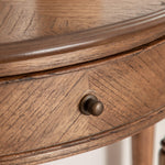 Solanis Demi Lune Mindi Wood Console Table - Maison Rêves UK