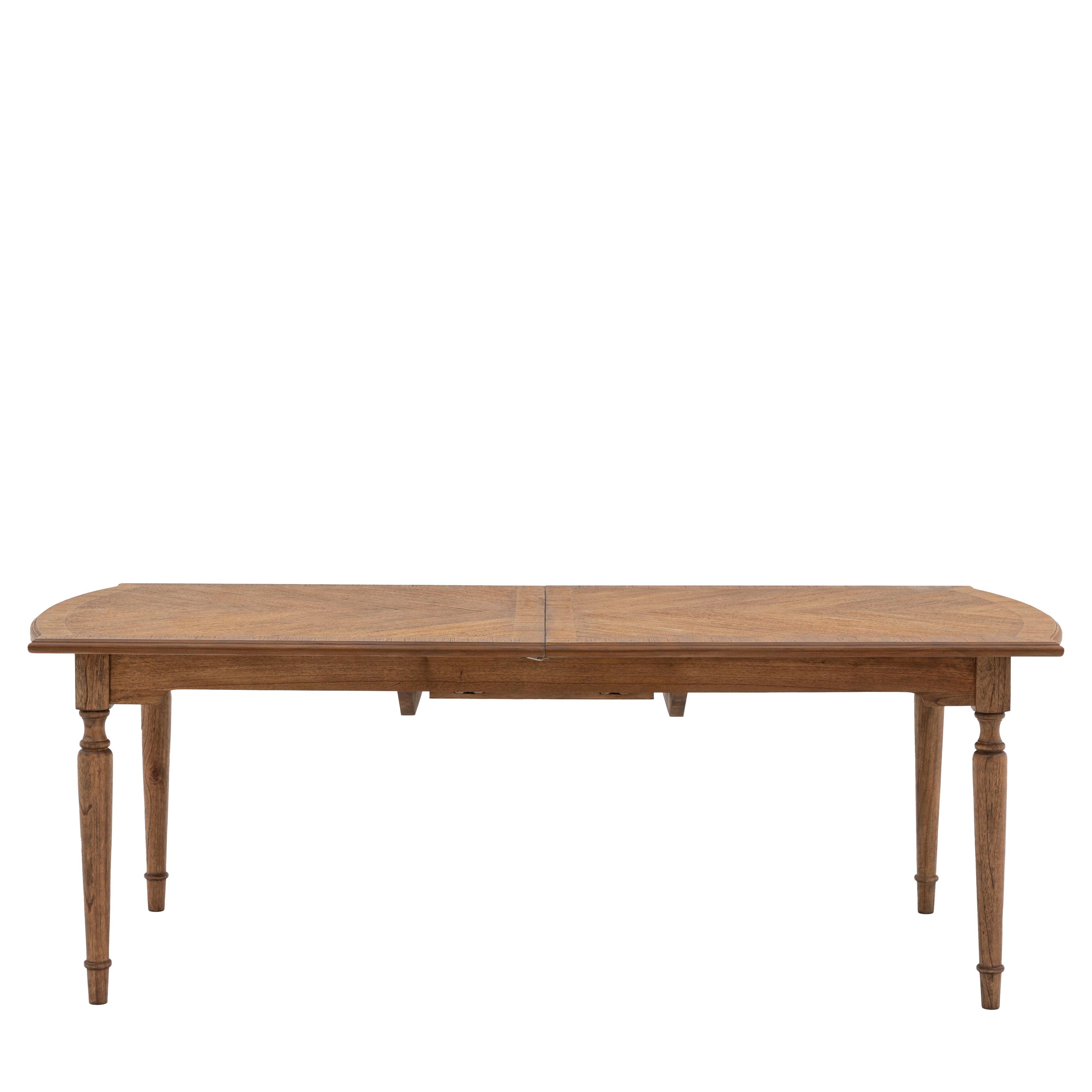 Solanis Extendable Mindi Wood Dining Table - Maison Rêves UK