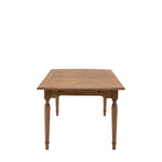 Solanis Extendable Mindi Wood Dining Table - Maison Rêves UK