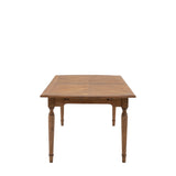 Solanis Extendable Mindi Wood Dining Table - Maison Rêves UK