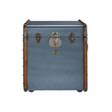 Stateroom End Table Mahogany Wood, Petrol by Authentic Models - Maison Rêves UK