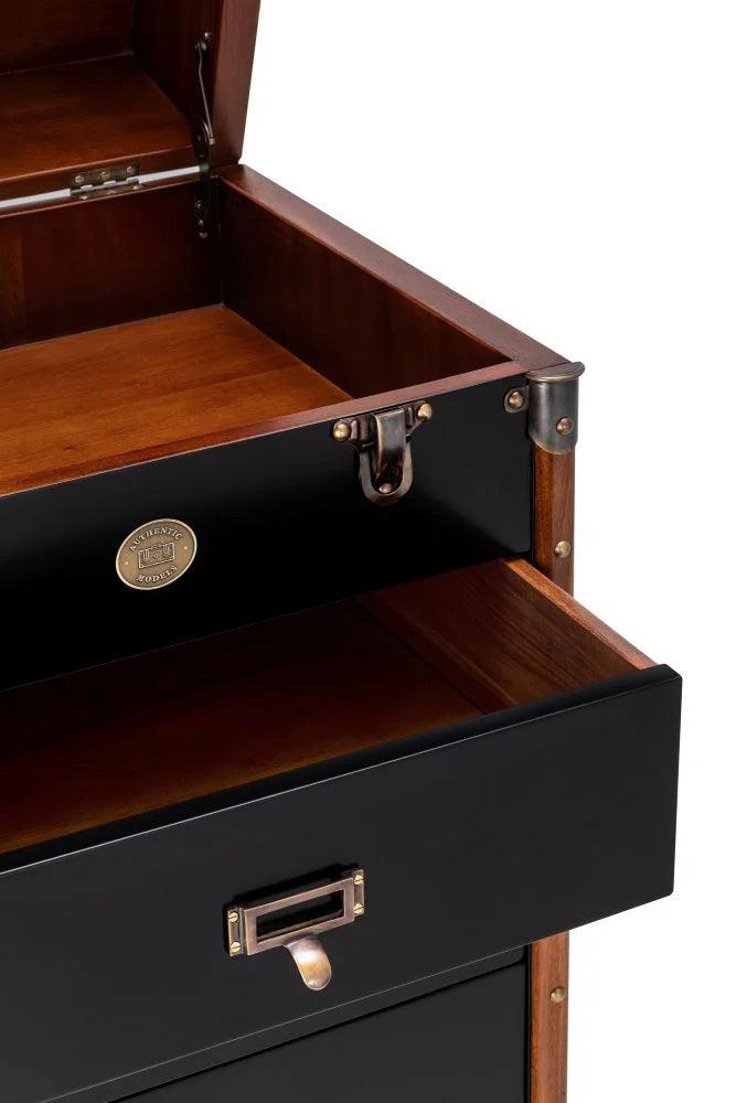 Stateroom Mahogany Wood Drawers Large by Authentic Models - Maison Rêves UK