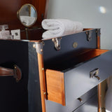 Stateroom Mahogany Wood Drawers Large by Authentic Models - Maison Rêves UK