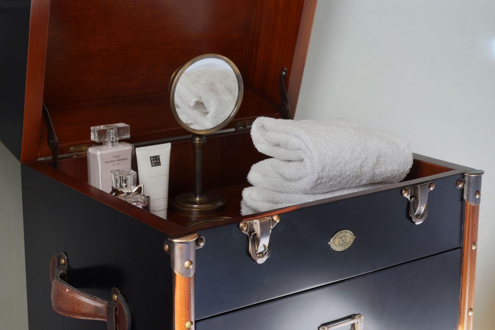 Stateroom Mahogany Wood Drawers Large by Authentic Models - Maison Rêves UK