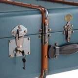 Stateroom Trunk Table Mahogany Wood, Petrol by Authentic Models - Maison Rêves UK