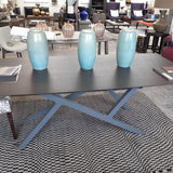 Strata Angle Dark Walnut Dining Table by Eccotrading Design London - Interitower | UK 