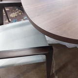 Strata Round Walnut Dining Table 120cm by Eccotrading Design London - Maison Rêves UK