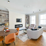 Strata Round Walnut Dining Table 120cm by Eccotrading Design London - Maison Rêves UK