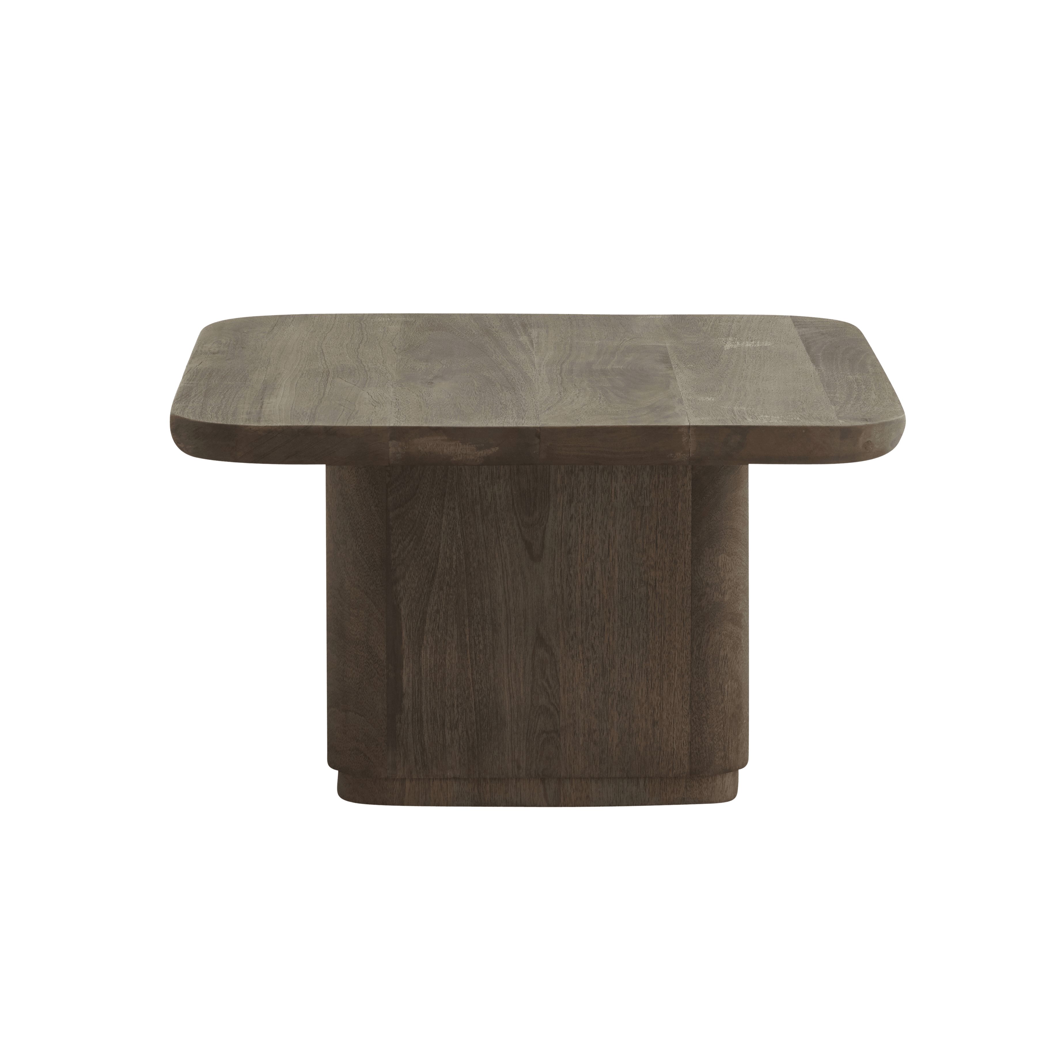 Toke Stained Brown Mango Wood Coffee Table by Nordal - Maison Rêves UK