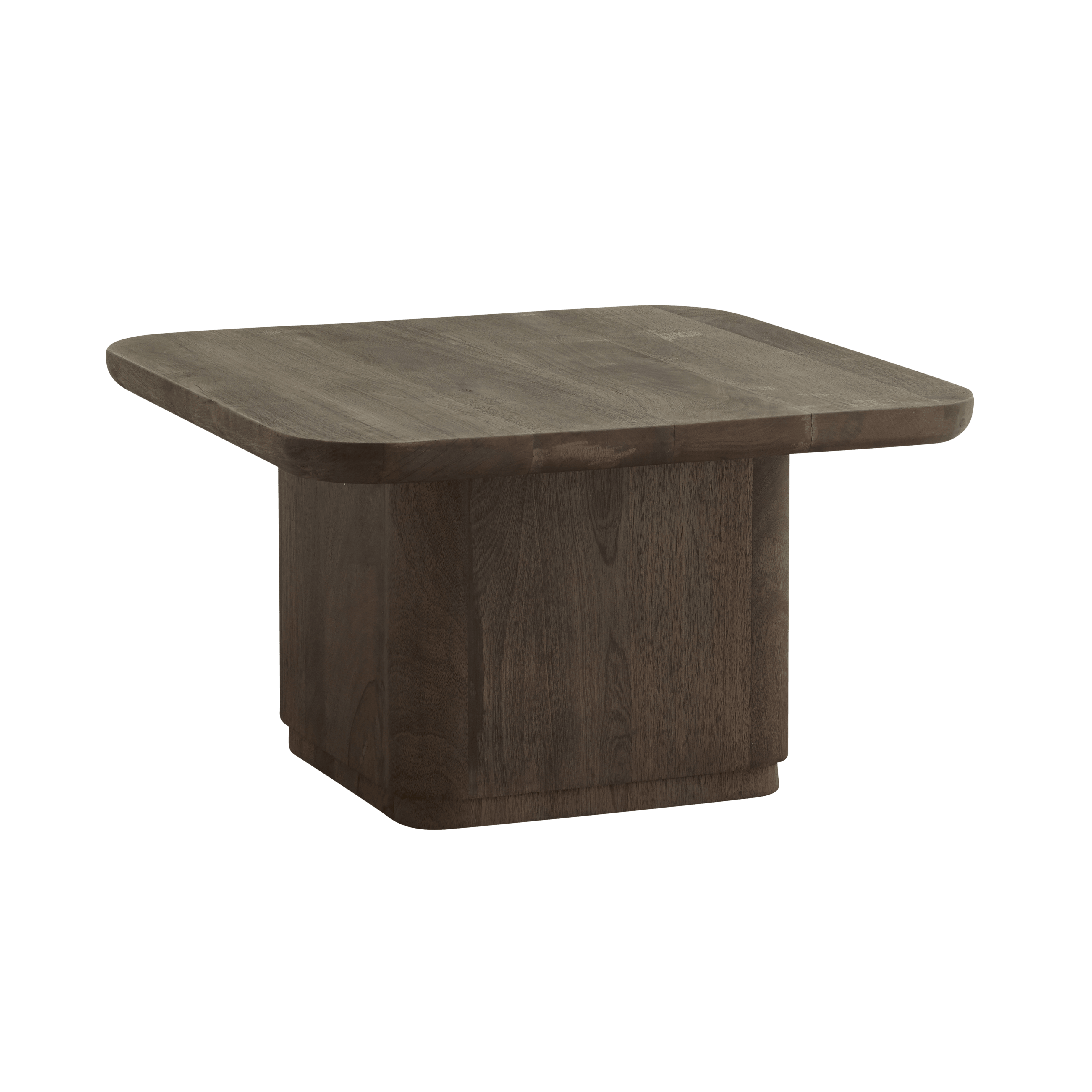 Toke Stained Brown Mango Wood Coffee Table by Nordal - Maison Rêves UK