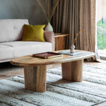 Veronica Mango Wood Coffee Table - Maison Rêves UK