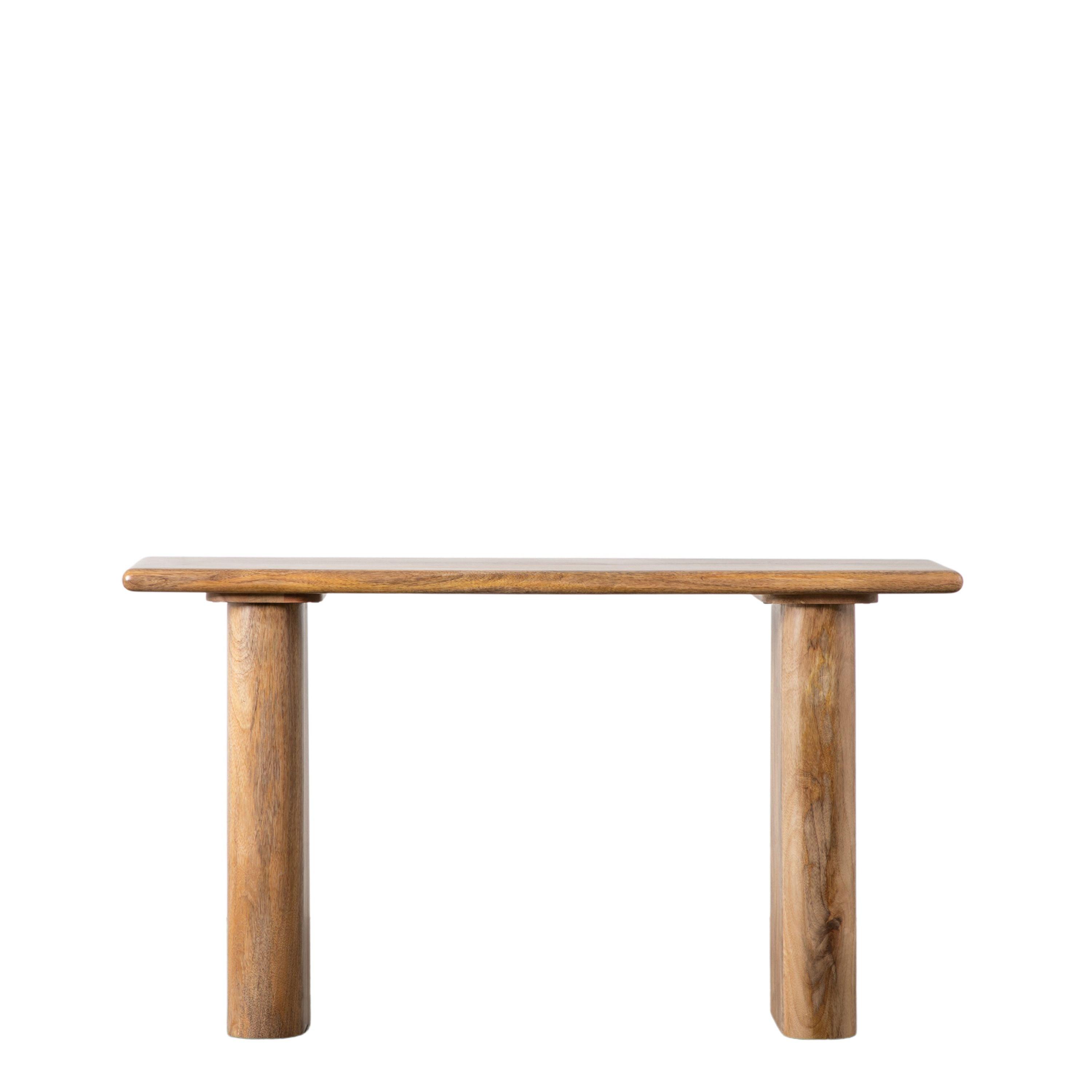 Veronica Mango Wood Console Table - Maison Rêves UK