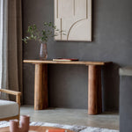 Veronica Mango Wood Console Table - Maison Rêves UK