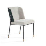 Victor Dining Chair - Enzimi Cream - Set of 2 - Maison Rêves UK