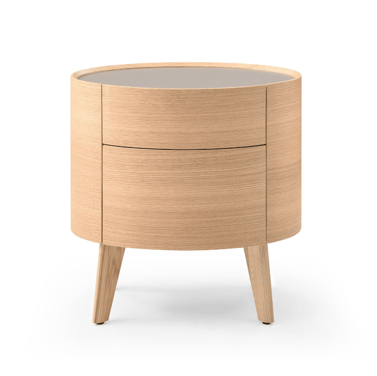 Weston Bedside Table - Ash Oak - Maison Rêves UK