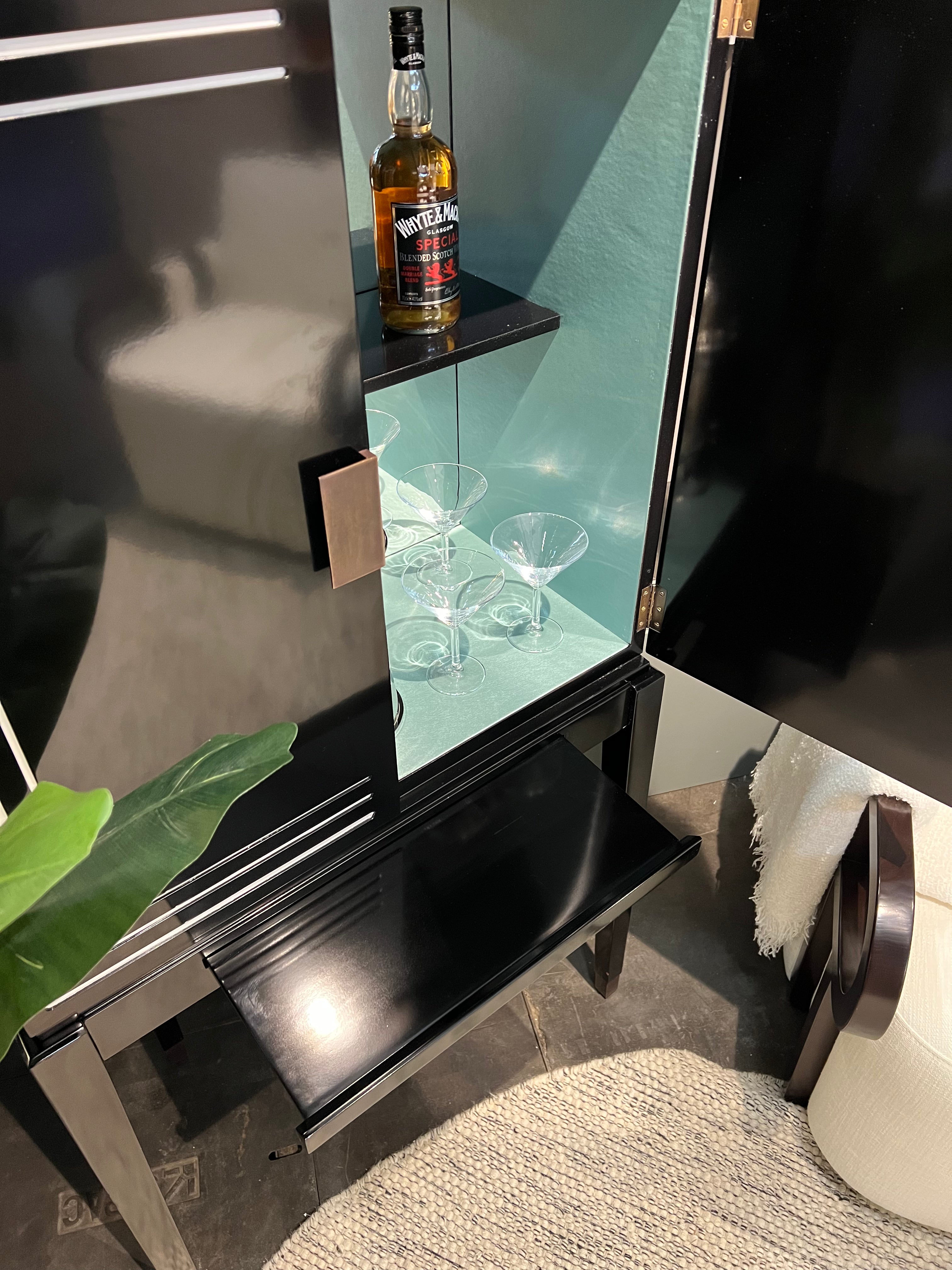 Wooden Art Deco Liqour Cabinet by Authentic Models - Maison Rêves UK