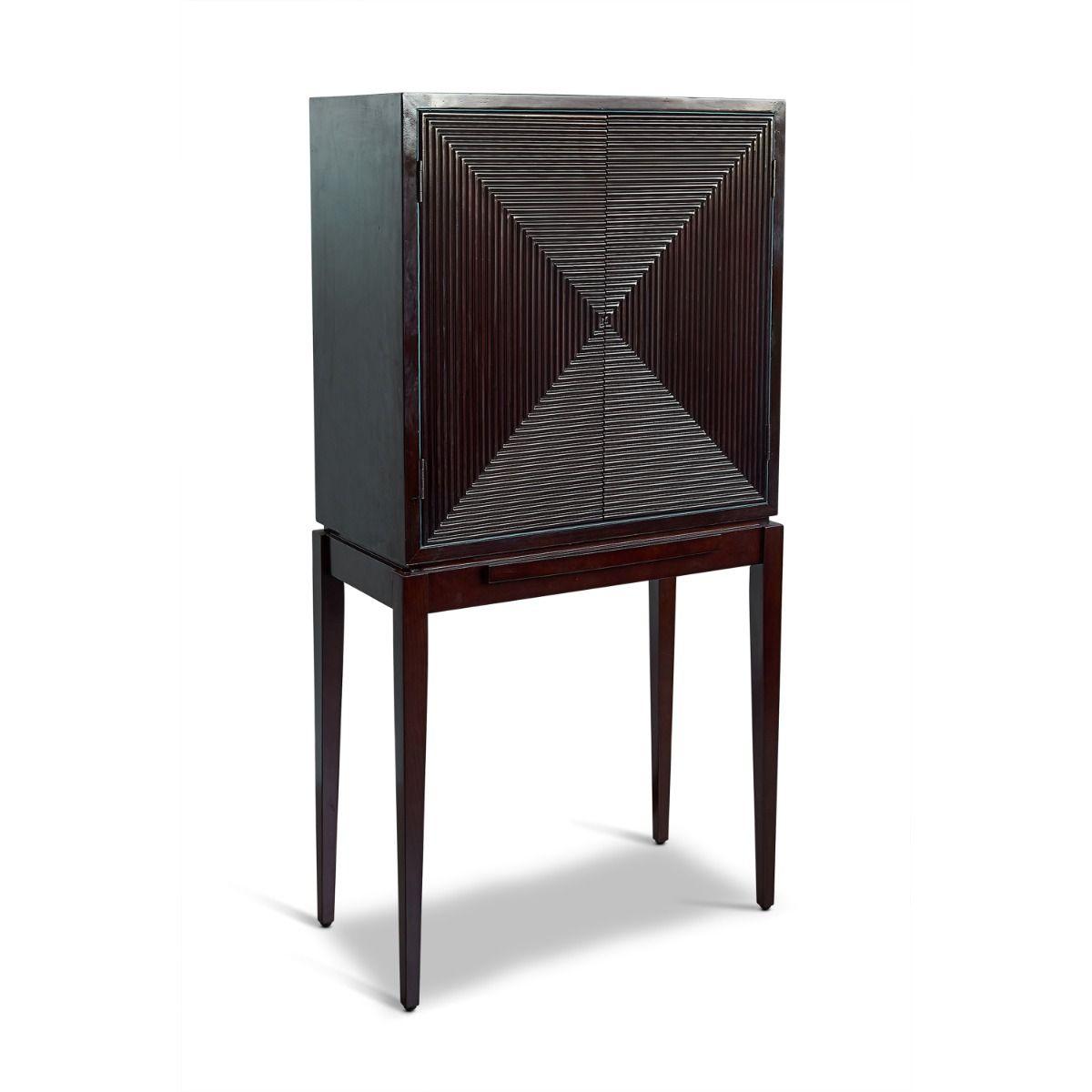 Wooden Art Deco Liqour Cabinet by Authentic Models - Maison Rêves UK
