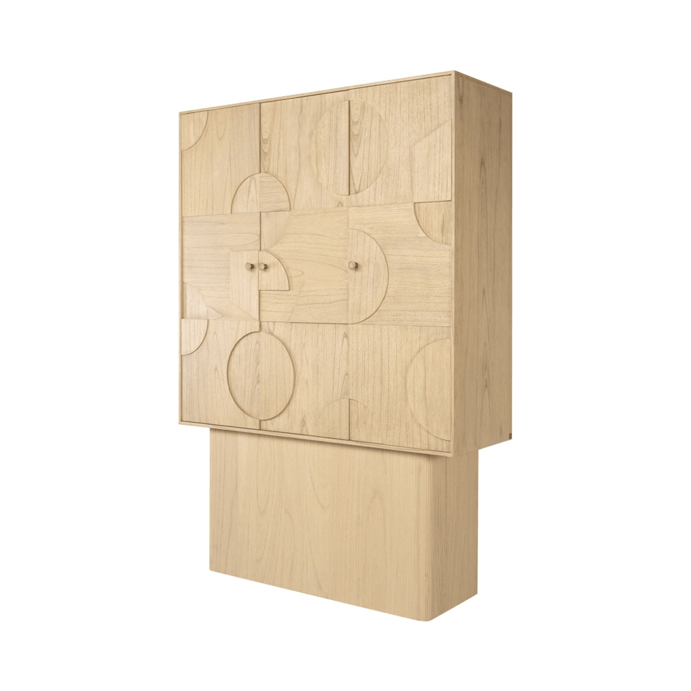 Zulgo Mindi Wood Cabinet - Maison Rêves UK