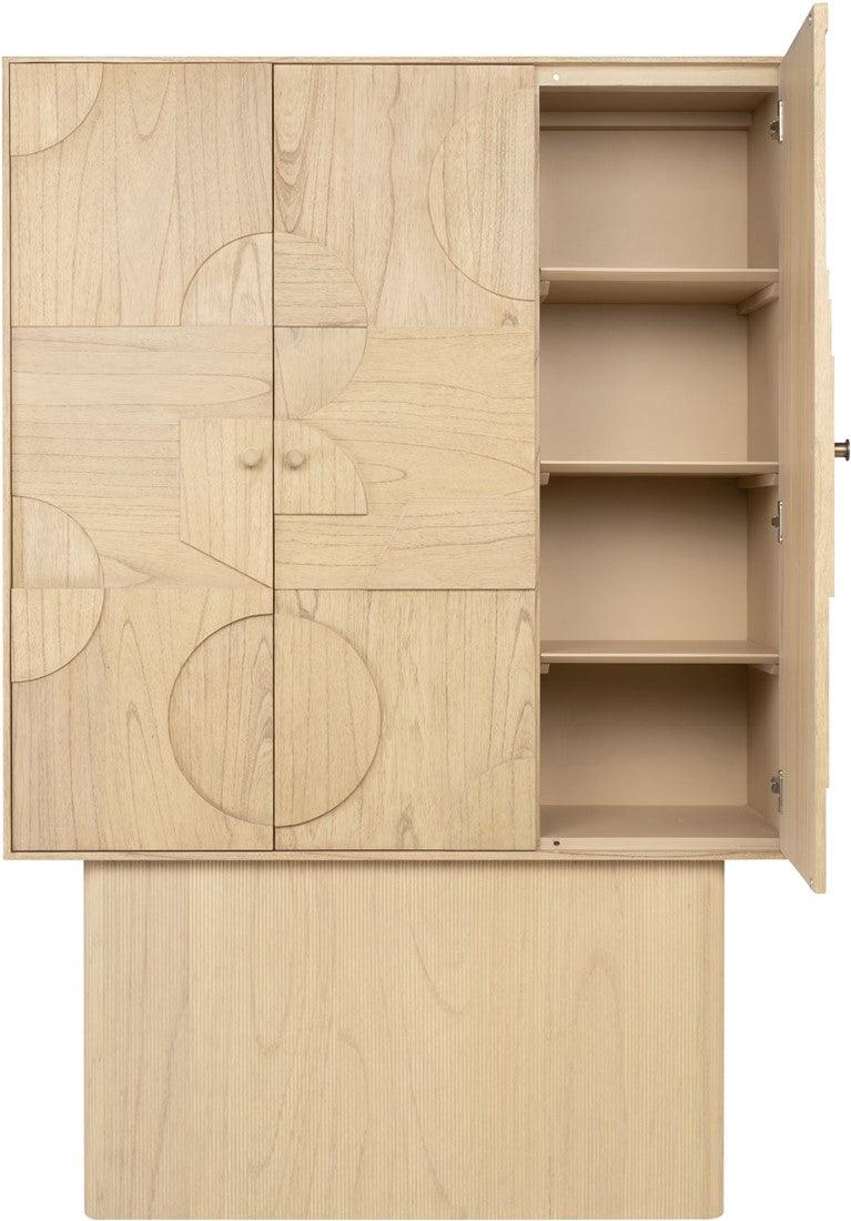 Zulgo Mindi Wood Cabinet - Maison Rêves UK