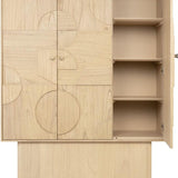 Zulgo Mindi Wood Cabinet - Maison Rêves UK